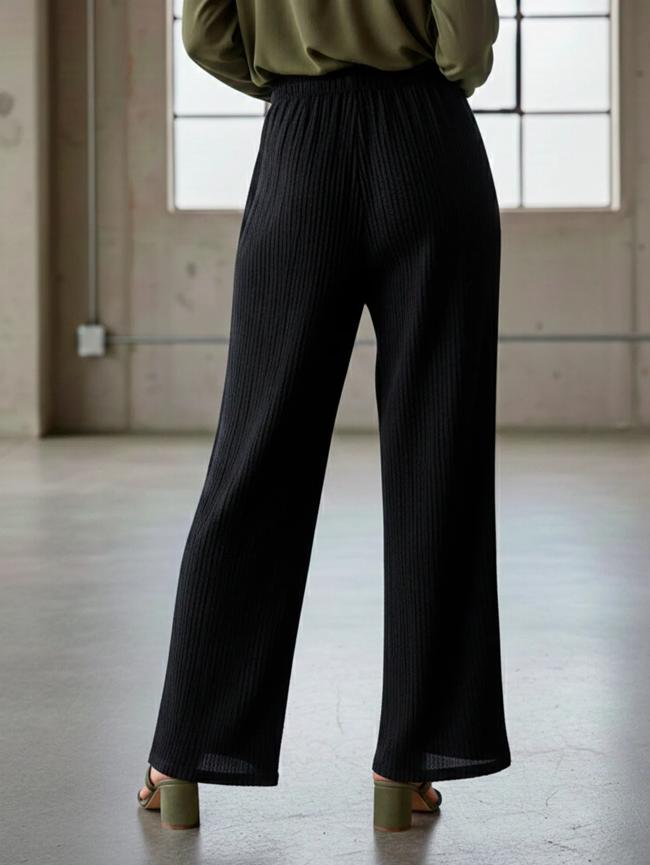 AD2625 PANTALON DE PIERNA ANCHA 9440